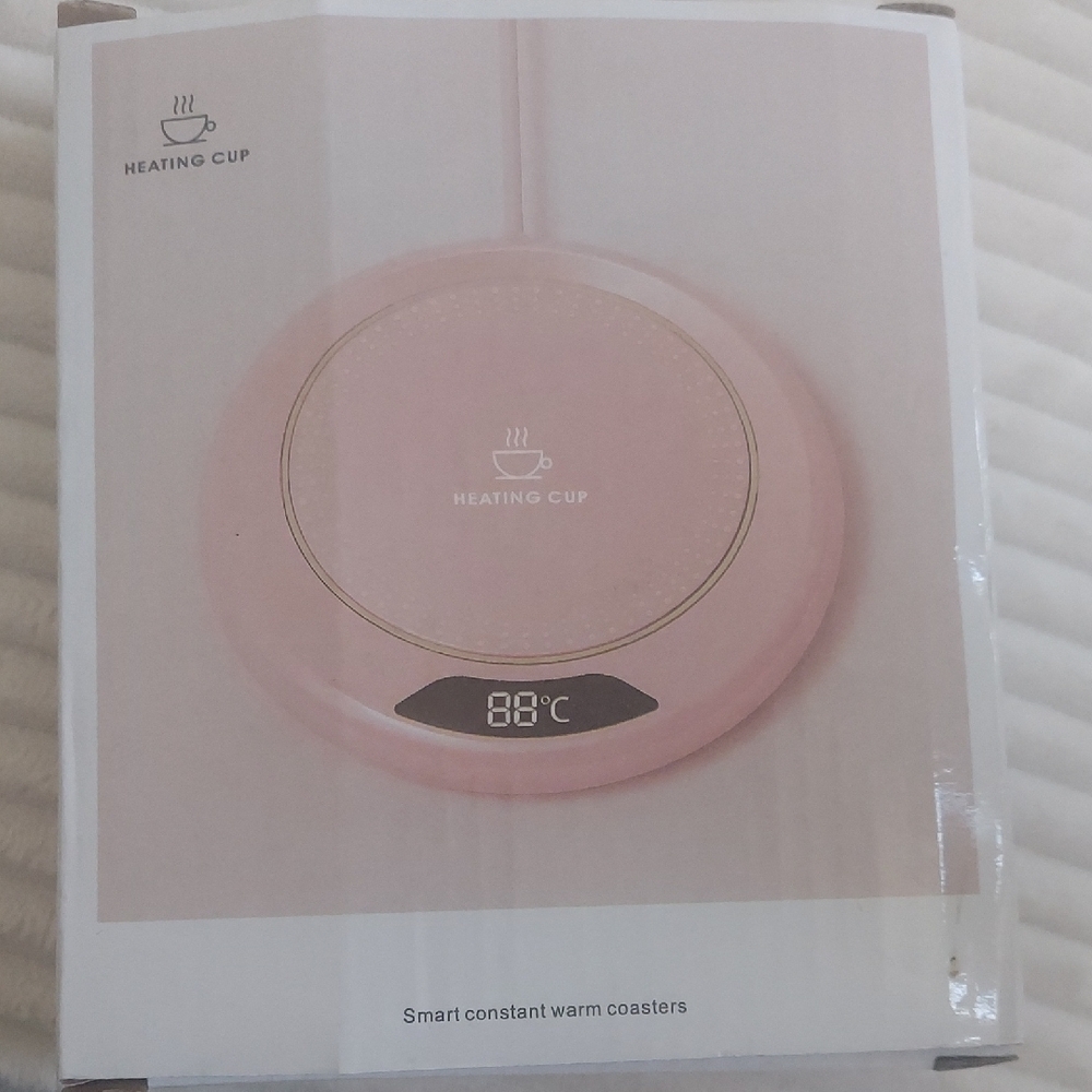 Pink Heating Cup Coaster